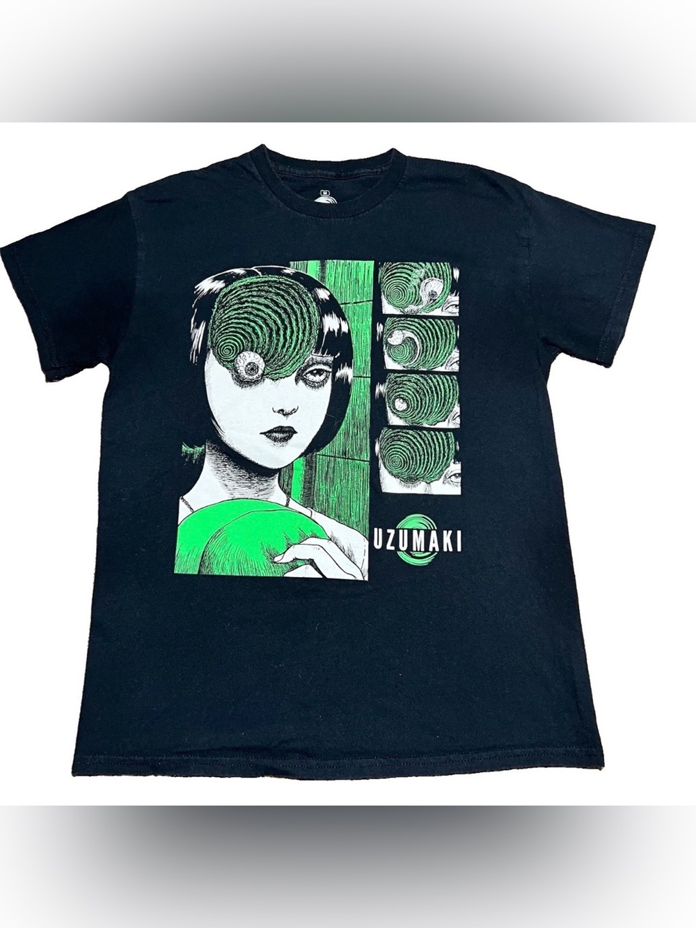 Junji Ito Uzumaki Azami Kurotani Horror T-Shirt Size M